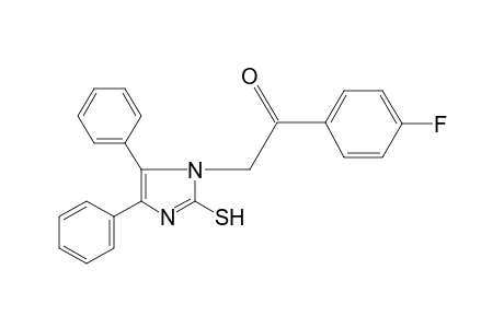 2-(4,5-diphenyl-2-sulfanyl-1H-imidazol-1-yl)-1-(4-fluorophenyl)ethanone