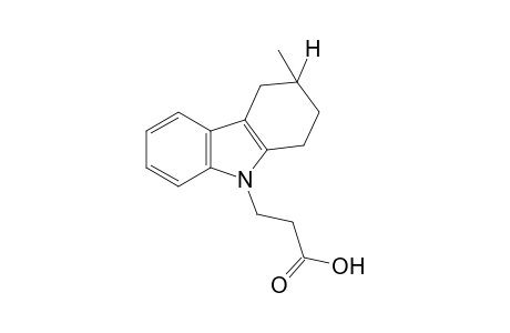 3-methyl-1,2,3,4-tetrahydrocarbazole-9-propionic acid