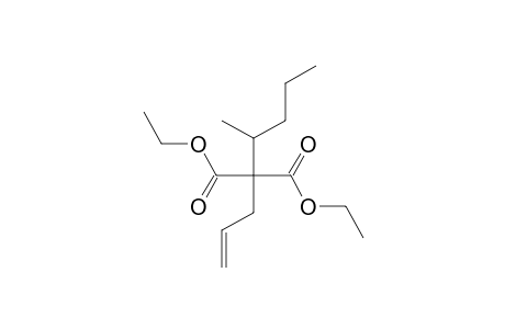 Allyl-(1-methylbutyl)-malonic acid, diethyl ester