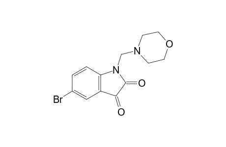 5-bromo-1-(morpholinomethyl)indole-2,3-dione