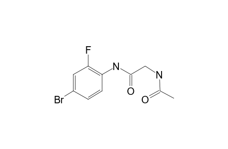 2-Amino-N-(4-bromo-2-fluorophenyl)acetamide, N-acetyl-