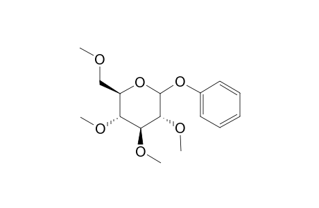 Phenyl per-o-methyl-.beta.,D-glucopyranoside