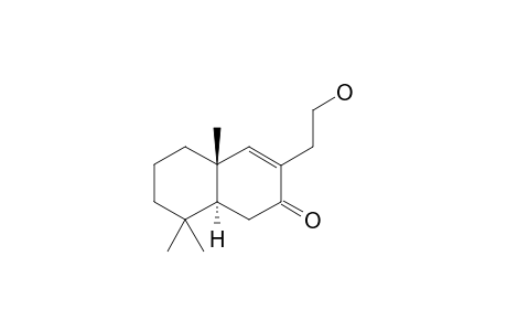 5,5,8a-Trimethyl-3-oxo-2-(2'-hydroxyethyl)-3,4,5,6,7,8,9,10-octahydronaphthalene