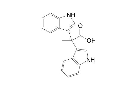 2,2-BIS-(3,3'-INDOLYL)-PROPIONIC-ACID