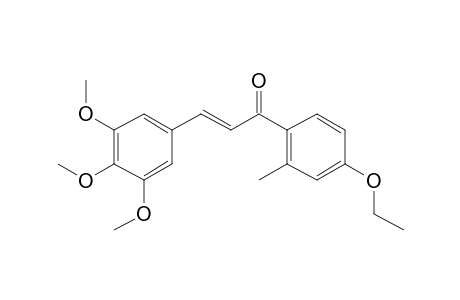 4'-Ethoxy-2'-methyl-3,4,5-trimethoxychalcone (isomer 2)