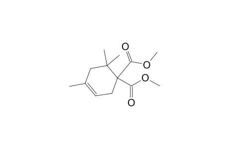 Dimethyl 4,6,6-trimethylcyclohex-3-ene-1,1-dicarboxylate