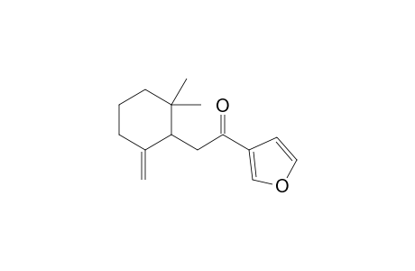 2-(2,2-DIMETHYL-6-METHYLIDENE-CYCLOHEXYL)-1-(3-FURANYL)-ETHANONE;PALLESCENSONE