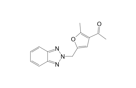 1-(5-((2H-benzo[d][1,2,3]triazol-2-yl)methyl)-2-methylfuran-3-yl)ethan-1-one