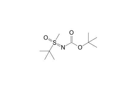 N-(tert-butyl-keto-methyl-persulfuranylidene)carbamic acid tert-butyl ester