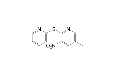 5-nitro-6-[(2-pyridyl)thio]-3-picoline