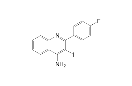 4-Amino-2-(4-fluorophenyl)-3-iodoquinoline