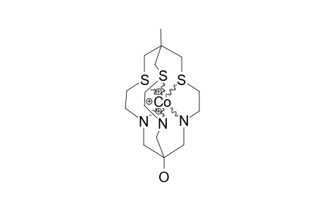 8-HYDROXY-1-METHYL-3,13,16-TRITHIA-6,10,19-TRIAZABICYClO-[6.6.6]-ICOSANE-COBALT-(III)
