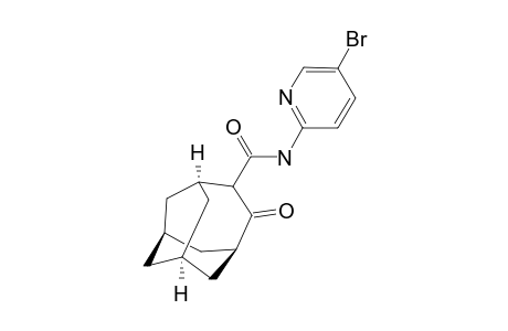 N-(5'-BROMOPYRIDIN-2'-YL)-5-OXOTRICYCLO-[4.3.1.(3,8)]-UNDECANE-4-CARBOXAMIDE