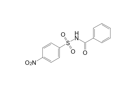 N-(p-nitrobenzenesulfonyl)benzamide