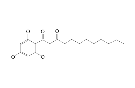 Phen-1,3,5-triol, 2-[3-oxo-dodecanoyl]-