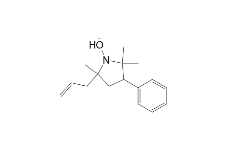 1-Pyrrolidinyloxy, 2,2,5-trimethyl-3-phenyl-5-(2-propenyl)-