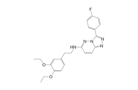 [1,2,4]triazolo[4,3-b]pyridazin-6-amine, N-[2-(3,4-diethoxyphenyl)ethyl]-3-(4-fluorophenyl)-