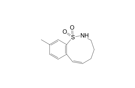 (Z)-10-Methyl-2,3,4,5-tetrahydrobenzo[h][1,2]thiazonine 1,1-dioxide