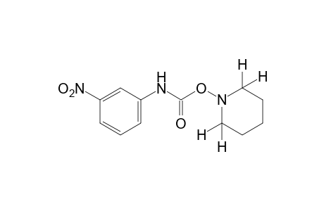 m-nitrocarbanilic acid, O-piperidino derivative