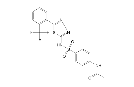 4'-{[5-(alpha,alpha,alpha-TRIFLUORO-o-TOLYL)-1,3,4-THIADIAZOL-2-YL]SULFAMOYL}ACETANILIDE