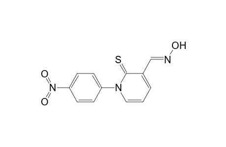 (3E)-1-(4-nitrophenyl)-2-sulfanylidene-3-pyridinecarboxaldehyde oxime