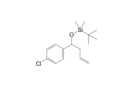 tert-Butyl dimethyl((1-(4-chlorophenyl)but-3-en-1-yl)oxy)silane