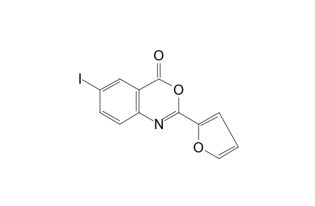 2-(2-furyl)-6-iodo-4H-3,1-benzoxazin-4-one