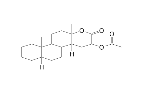 D-HOMO-17A-OXAANDROSTAN-17-ONE, 16-(ACETYLOXY)-