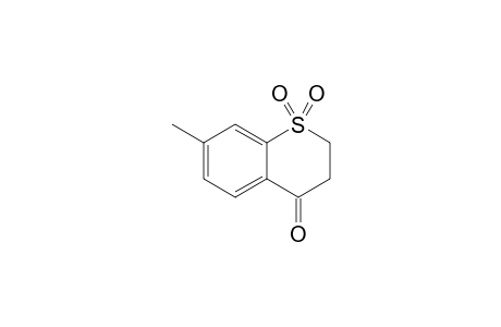 7-METHYL-THIOCHROMAN-4-ON-1,1-DIOXID