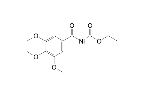 (3,4,5-trimethoxybenzoyl)carbamic acid, ethyl ester