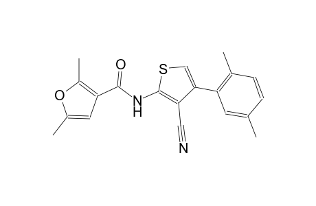 N-[3-cyano-4-(2,5-dimethylphenyl)-2-thienyl]-2,5-dimethyl-3-furamide