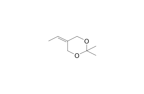 1,3-Dioxane, 2,2-dimethyl-5-ethylidene-