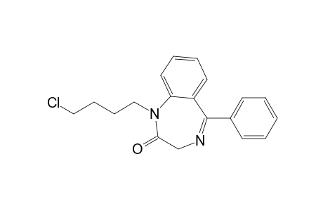 1-(4-Chlorobutyl)-5-phenyl-2,3-dihydro-1H-1,4-benzodiazepin-2-one
