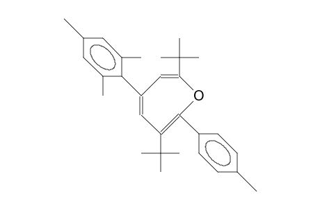 7-Tolyl-2,6-di-tert-butyl-4-mesityl-oxepin