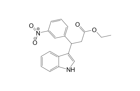 Ethyl .beta.-(3-nitrophenyl)-1H-indole-3-propionate