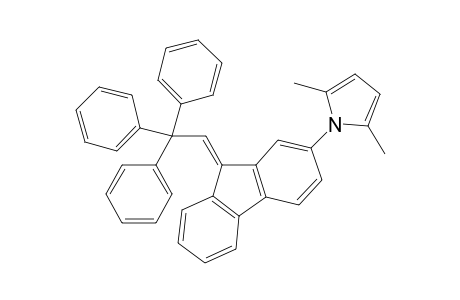 (E)-2-(2,5-Dimethyl-1H-pyrrol-1-yl)-9-(2,2,2-triphenylethylidene)fluorene