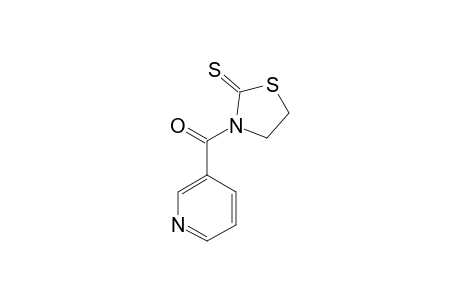 3-(2-THIOXO-1,3-THIAZOLIDINE-3-CARBONYL)-PYRIDINE