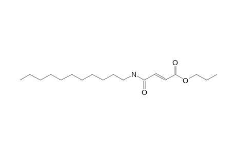 Fumaric acid, monoamide, N-undecyl-, propyl ester