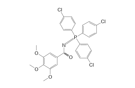 3,4,5-trimethoxy-N-[tris(p-chlorophenyl)phosphoramylidene)benzamide
