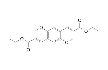 (E)-3-[4-[(E)-3-ethoxy-3-keto-prop-1-enyl]-2,5-dimethoxy-phenyl]acrylic acid ethyl ester