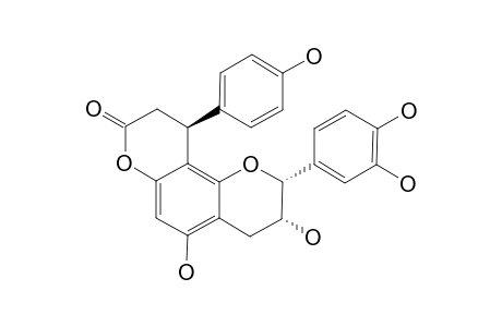 EPICATECHIN-(7,8-BC)-4-BETA-(4-HYDROXYPHENYL)-DIHYDRO-2(3H)-PYRANONE