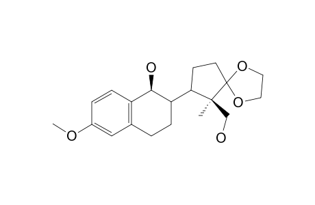 17,17-(Ethylenedioxy)-3-methoxy-11-nor-9,11-seco-1,3,5(10)-estratrien-9.beta.,12-diol