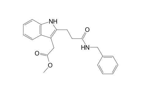 Methyl [2-(2-benzylcarbamoyl-ethyl)-1H-indol-3-yl]-acetate