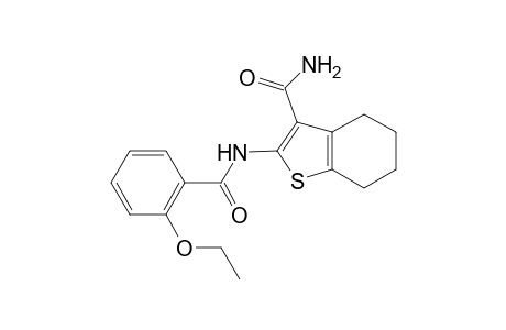 2-[(2-Ethoxybenzoyl)amino]-4,5,6,7-tetrahydro-1-benzothiophene-3-carboxamide