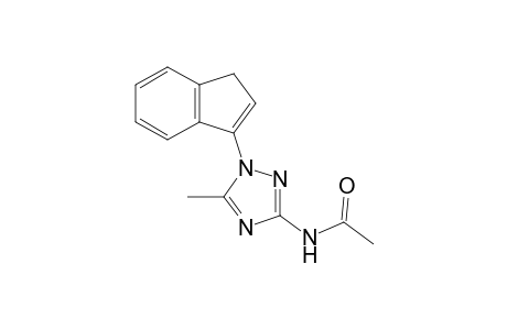 N-[1-(3H-inden-1-yl)-5-methyl-1,2,4-triazol-3-yl]acetamide