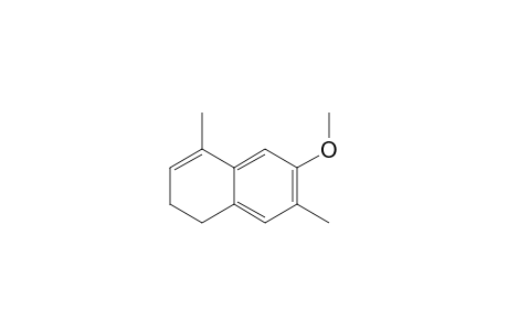 1,2-Dihydro-6-methoxy-4,7-dimethylnaphthalene