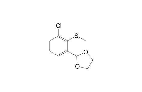 2-[3-Chloro-2-(methylsulfanyl)phenyl]-1,3-dioxolane