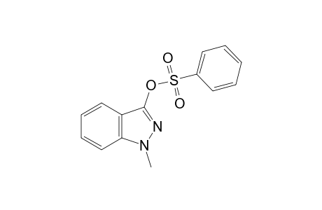 1-METHYL-1H-INDAZOL-3-OL, BENZENESULFONATE (ESTER)