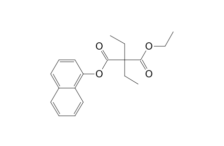 Diethylmalonic acid, 1-naphthyl ethyl ester