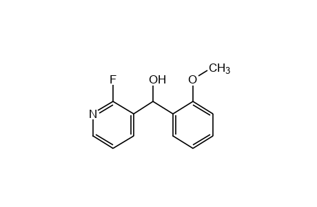 2-fluoro-alpha-(o-methoxyphenyl)-3-pyridinemethanol